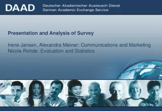 presentation and analysis of survey irene jansen