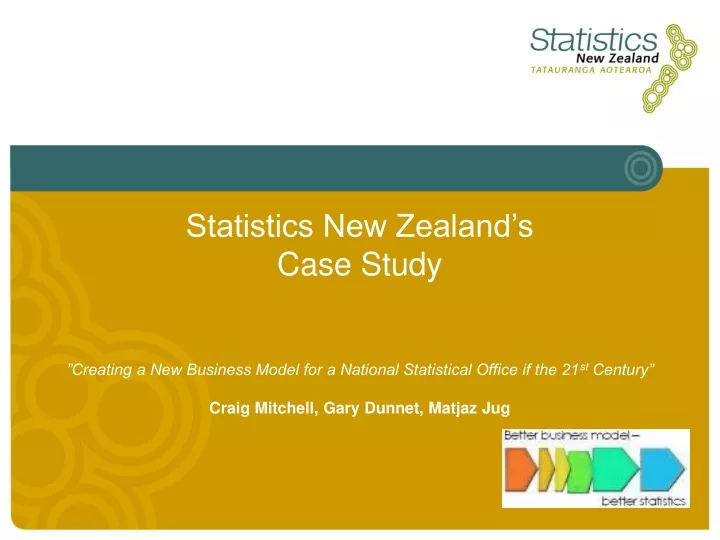statistics new zealand s case study creating
