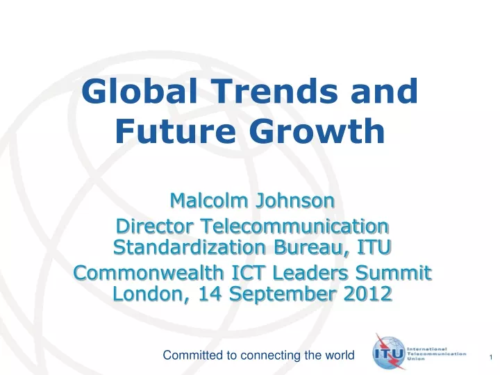 global trends and future growth