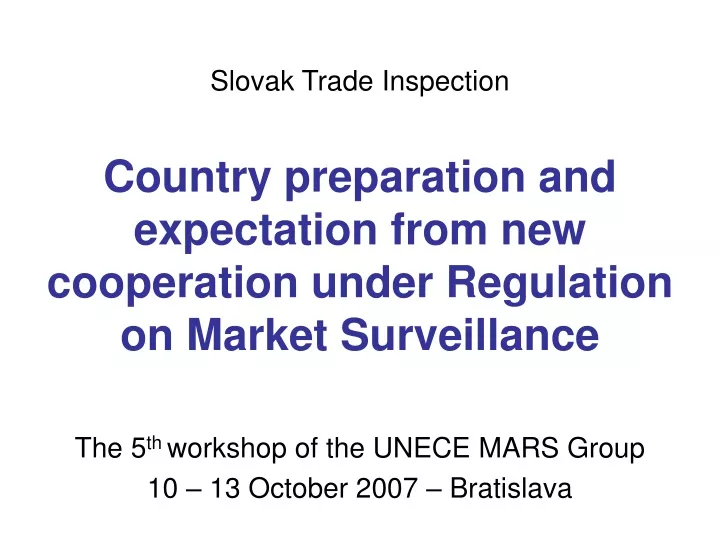 slovak trade inspection