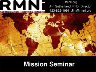 Mission Seminar