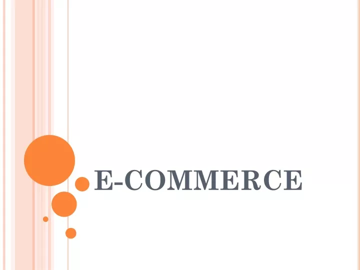 e commerce