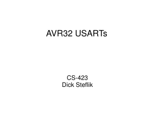 AVR32 USARTs