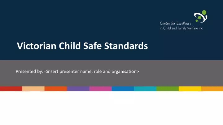 victorian child safe standards