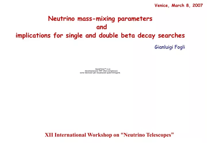 neutrino mass mixing parameters and implications for single and double beta decay searches