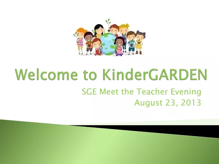 welcome to kindergarden
