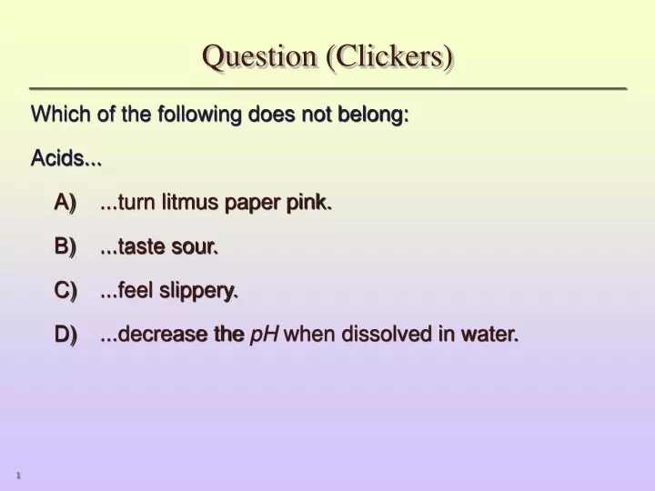 question clickers