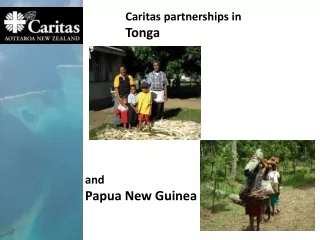 Caritas partnerships in Tonga