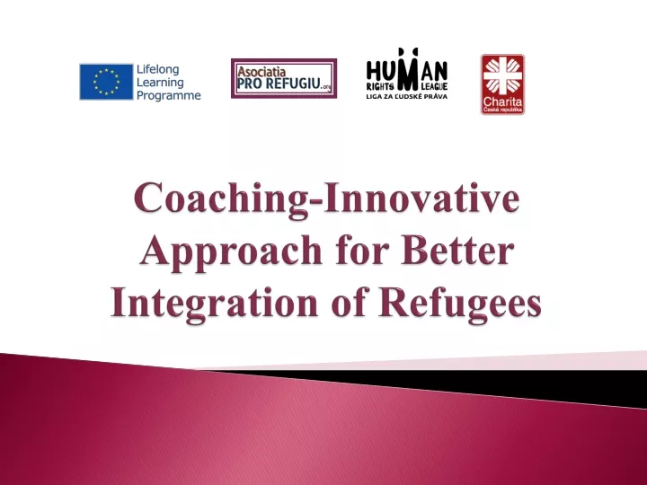 coaching innovative approach for better integration of refugees