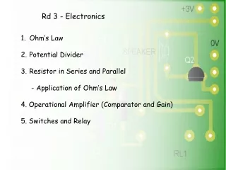 Rd 3 - Electronics