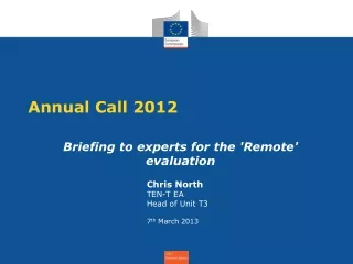 Annual Call 2012