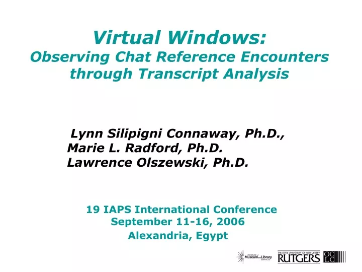 virtual windows observing chat reference
