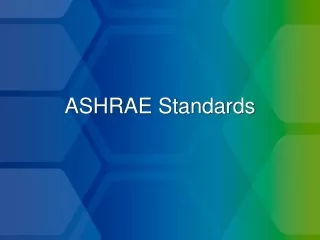 ASHRAE Standards