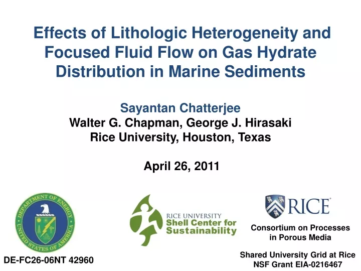 effects of lithologic heterogeneity and focused