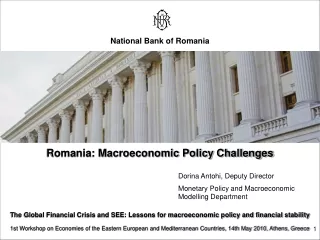 Romania: Macroeconomic Policy Challenges