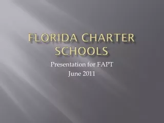 Florida charter schools