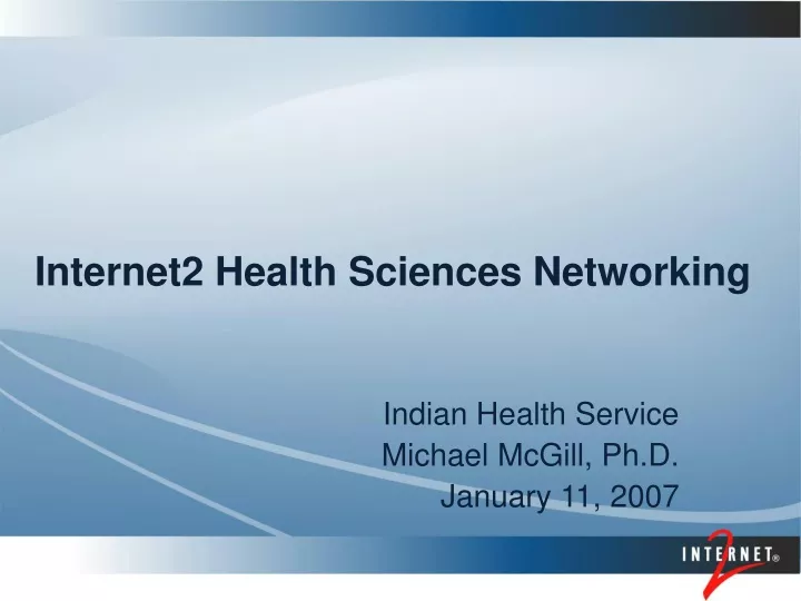 internet2 health sciences networking