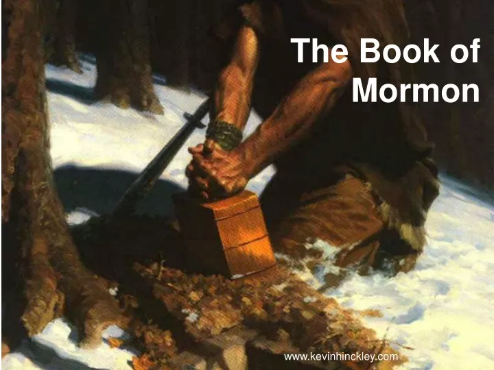 the book of mormon