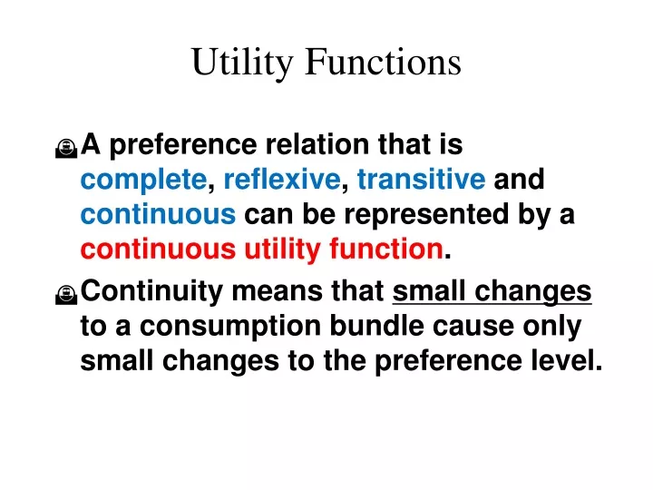 utility functions