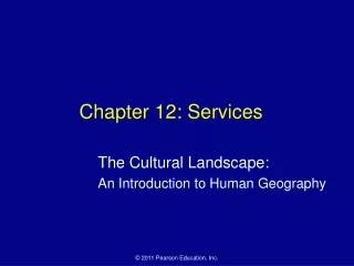 Chapter 12: Services