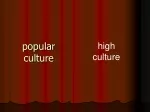 popular culture - slide 1