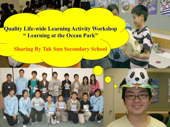 quality life wide learning activity workshop