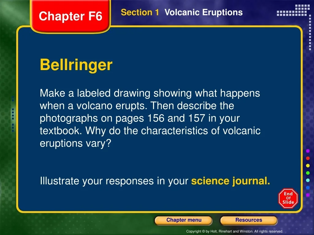 PPT - Section 1 Volcanic Eruptions PowerPoint Presentation, free ...