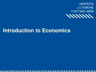 Introduction  to Economics