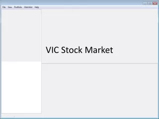 VIC Stock Market