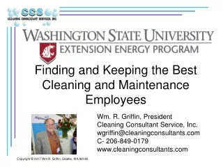 Finding and Keeping the Best Cleaning and Maintenance Employees