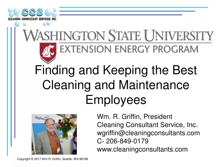 finding and keeping the best cleaning and maintenance employees