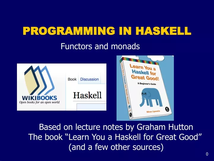 programming in haskell