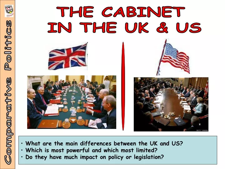 the cabinet in the uk us