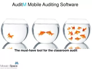 The must-have tool for the classroom audit