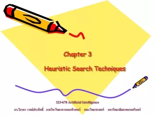 Chapter 3 Heuristic Search Techniques