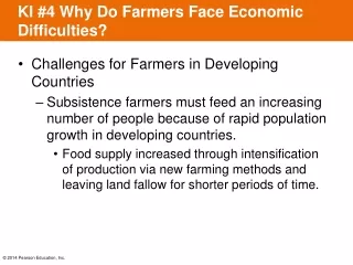 KI #4 Why Do Farmers Face Economic Difficulties?