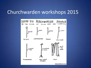 Churchwarden workshops 2015