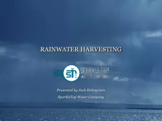 RAINWATER HARVESTING
