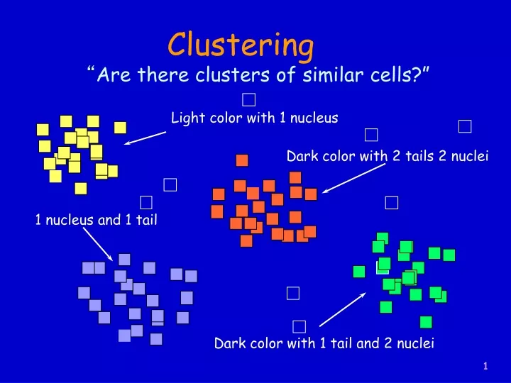 clustering