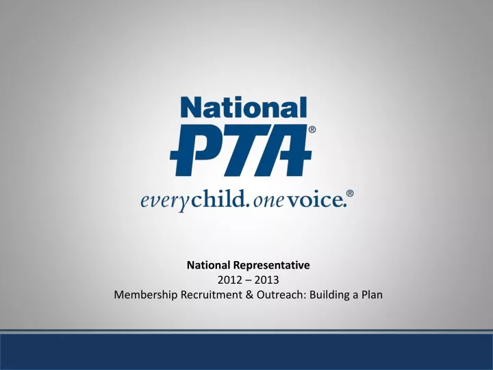 national representative 2012 2013 membership