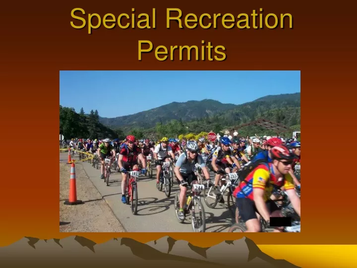 special recreation permits