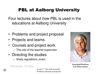 PBL at Aalborg University