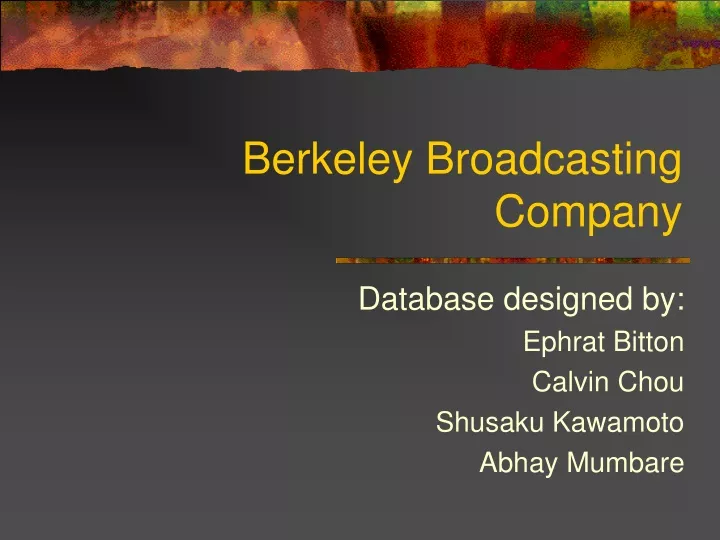 berkeley broadcasting company