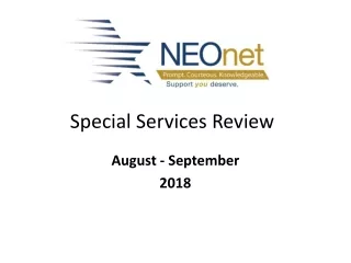 Special Services Review