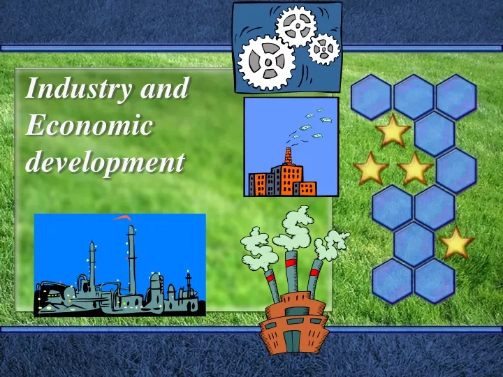 industry and economic development