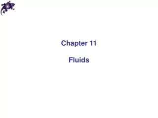 Chapter 11 Fluids