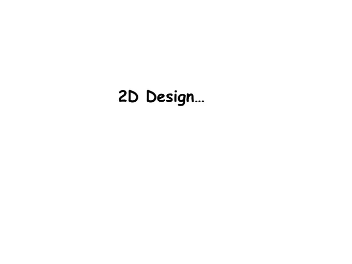 2d design
