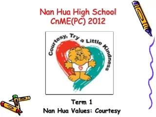 Nan Hua High School CnME(PC) 2012