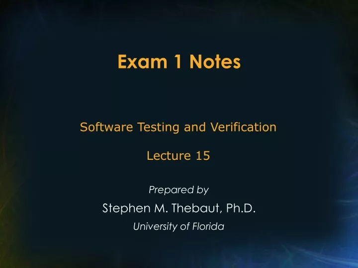 exam 1 notes