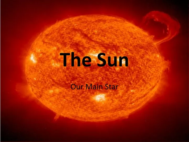 the sun